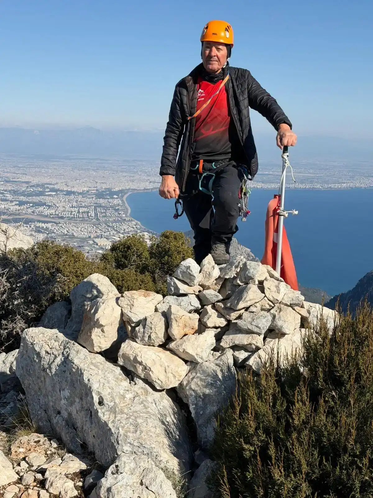 73 Yaşında Antalya’nın Zirvelerine Çıkıyor 2